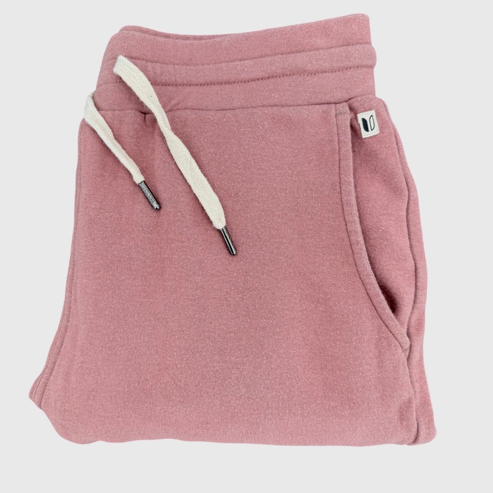 Linksoul Fleece Joggers Womens XS Mauve Rose Cotton Pants LSW606‎